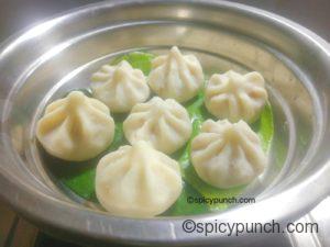 Ukadiche Modak is on steamer