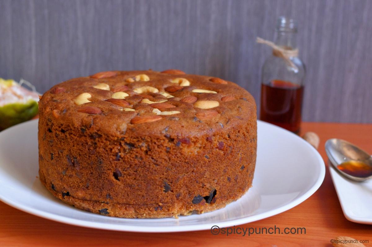 Kolkata (Calcutta) Christmas Fruit Cake plum cake rum cake recipe