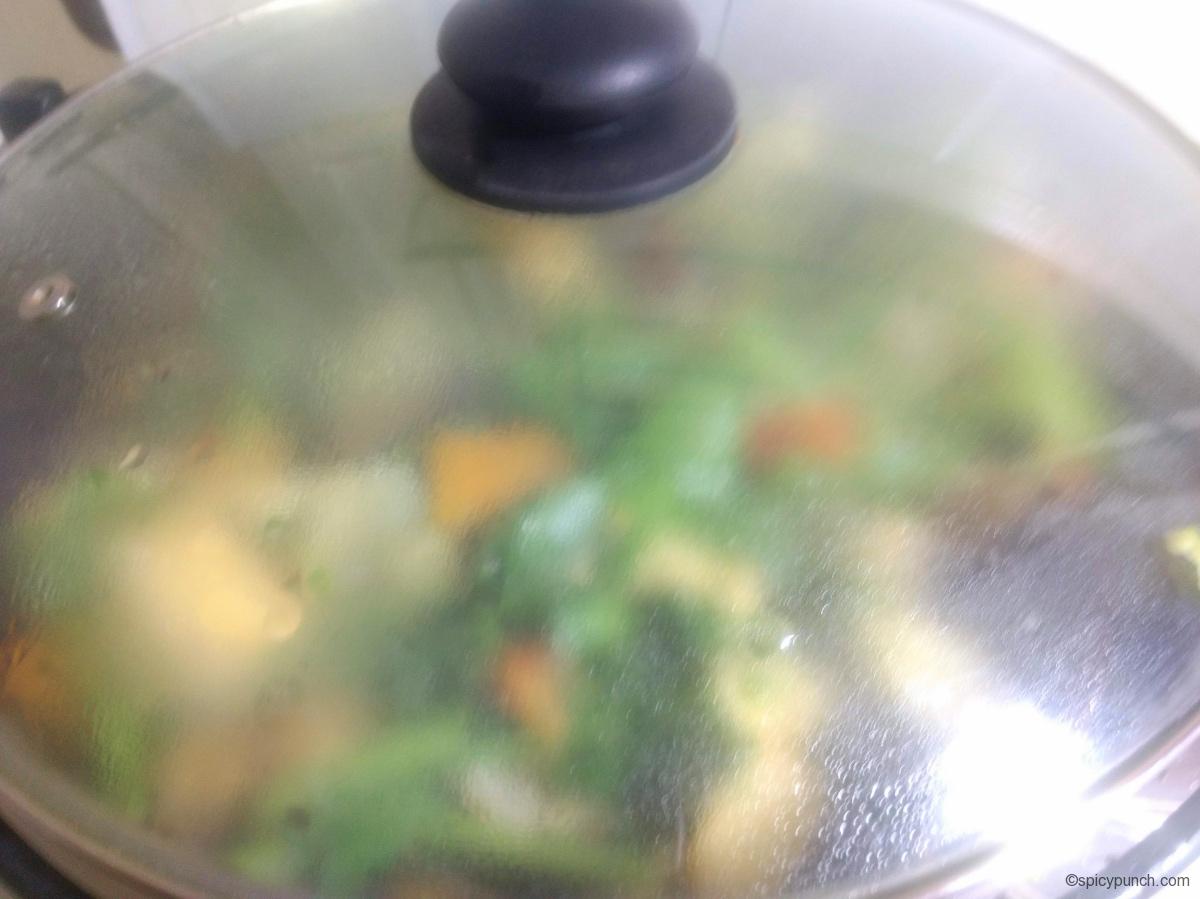 Bengali labra recipe - mixed vegetable curry for Lakshmi puja