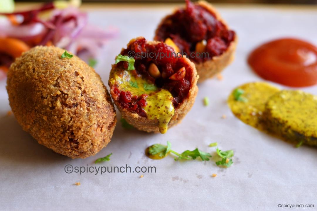 vegetable chop recipe a bengali street style beetroot cutlet recipe