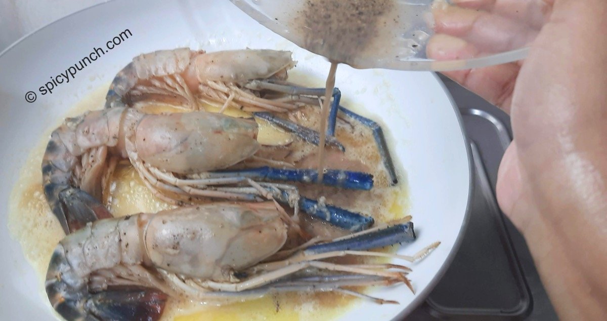 Creamy jumbo prawn recipe a quick & easy recipe of giant shrimp