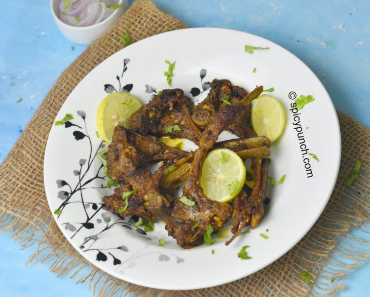Mutton chops fry recipe with step by step pictures Spicy punch