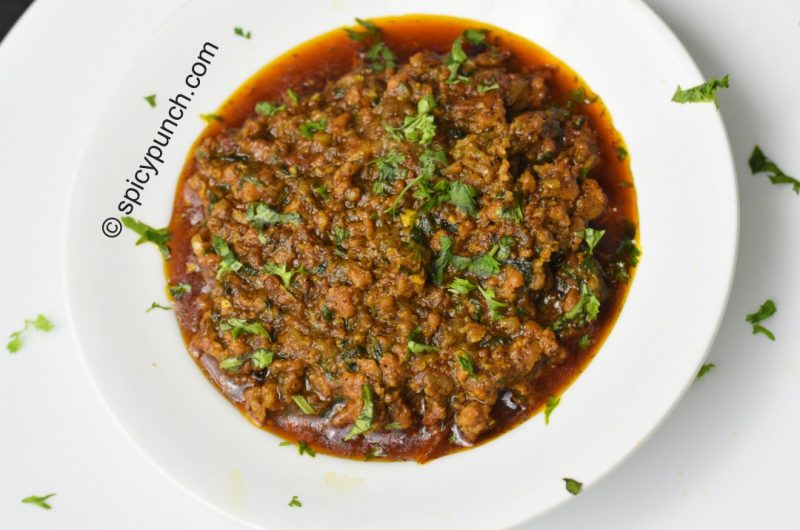 Mutton keema curry - Mutton keema masala - a mutton keema recipe