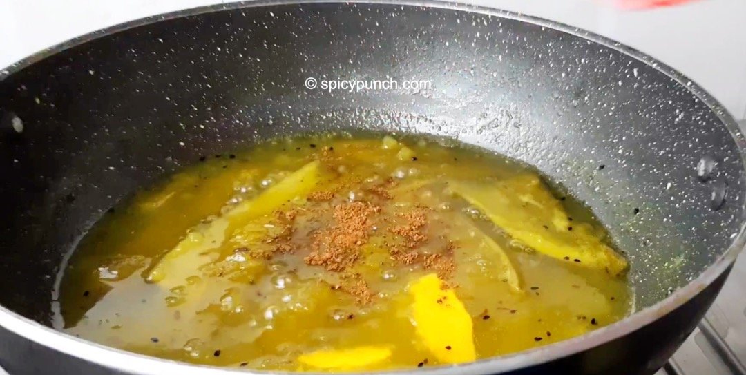 Kacha Aamer Chutney recipe Bengali Biyebari'r style