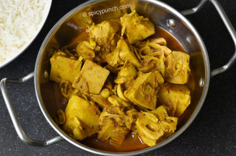 Echorer dalna recipe- Echorer torkari recipe- Bengali jackfruit curry