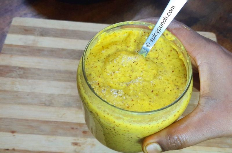 Aam kasundi recipe- Instant Bengali mango mustard sauce recipe