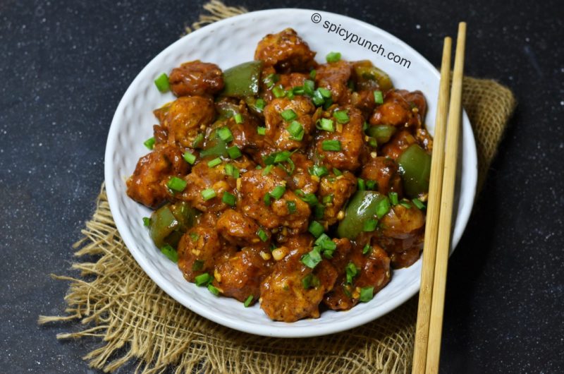 Bangalore Street Style Crispy Gobi Manchurian recipe (Cauliflower Manchurian recipe) step by step