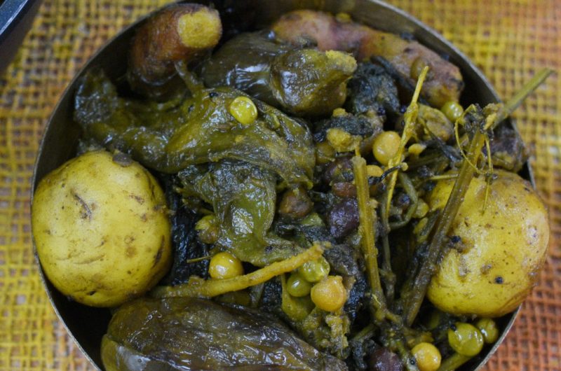 Gota Sheddho recipe | Masala Gota | Gota chorchori recipe