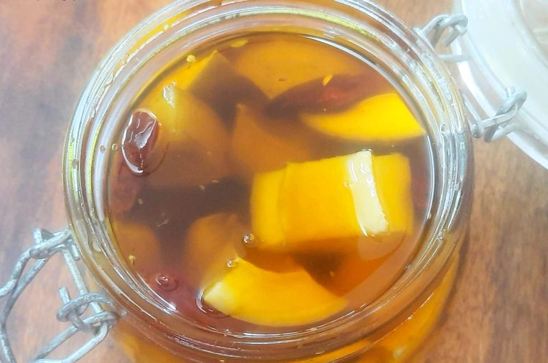 Bengali aam tel recipe | Aamer tel achar recipe