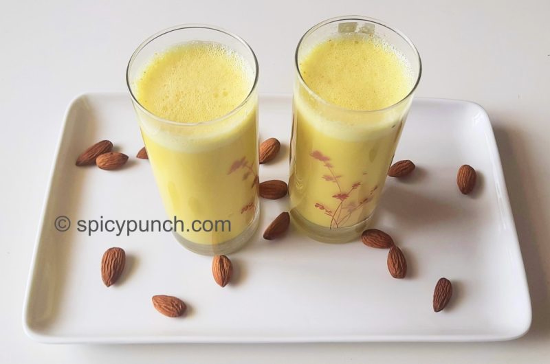 Authentic badam milk recipe | Instant Badam milk recipe